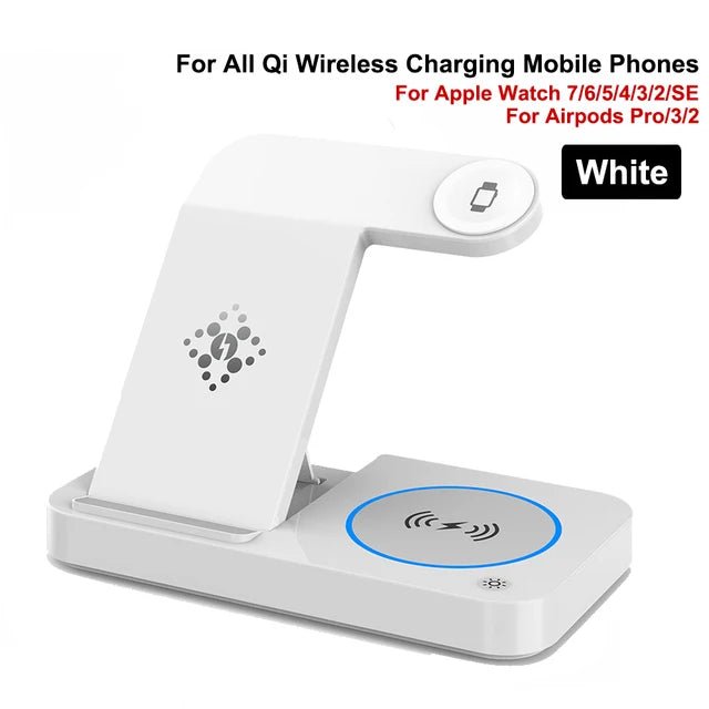 4 in 1 Foldable Wireless Charging Station - Akhi Co.