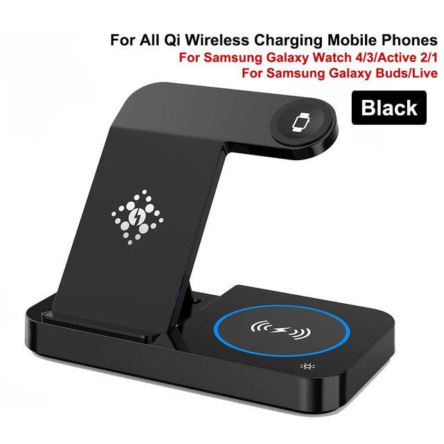 4 in 1 Foldable Wireless Charging Station - Akhi Co.