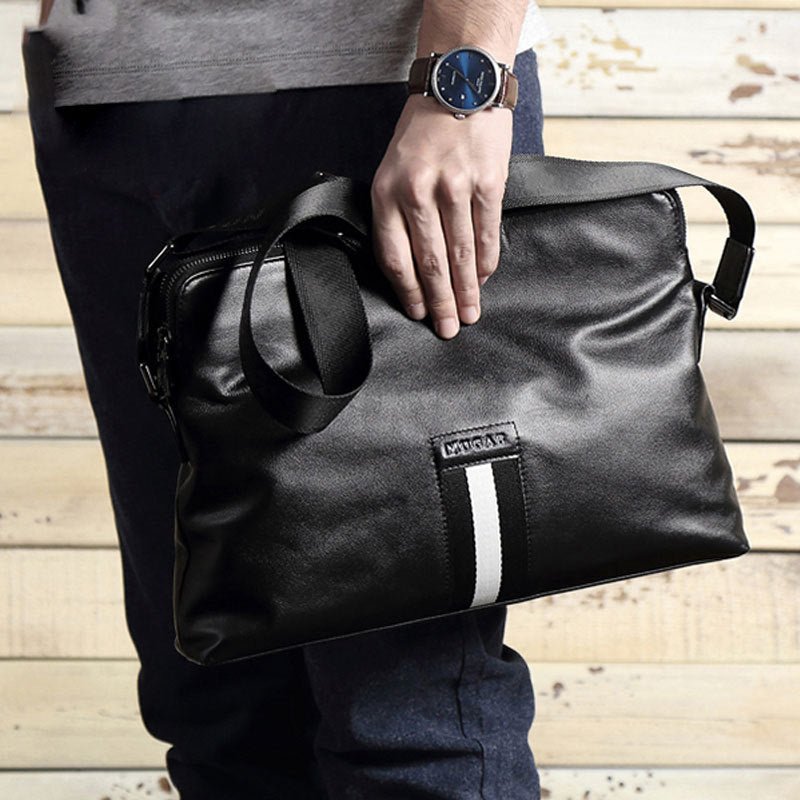 Leather Business Bag - Akhi Co.