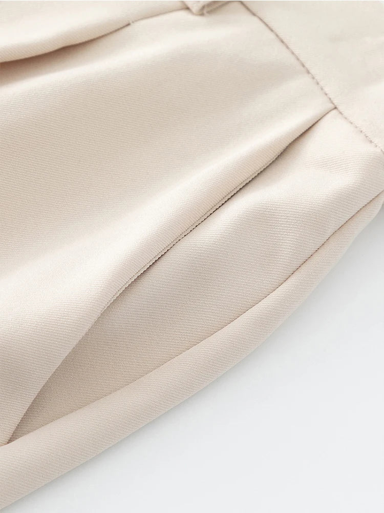 Summer Korean Men's Pants Light&Thin Polyester Elastic Waist Semi - Wide Loose Slacks Drape Suit Pants Male Casual Trousers - Akhi Co.