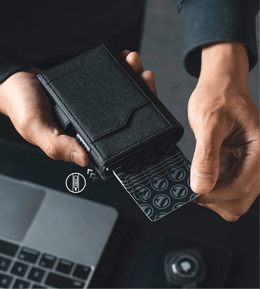 Three Fold Pop Up Wallet - Akhi Co.